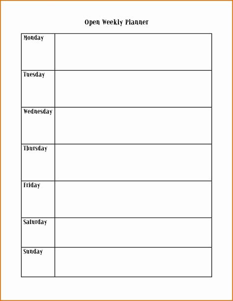 Printable Monday Through Friday Calendar Get Your Hands On Amazing