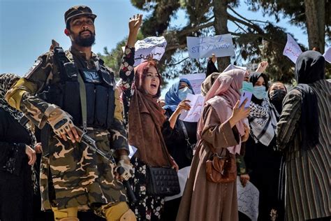 Women Join Protests On Kabul Streets In Defiance Of Taliban Rule