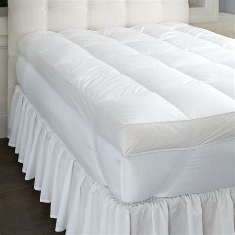 Polyester is incredibly useful in entry to midpoint mattress manufacture and is far better than some of the zip on cheap synthetic covers. Down Mattress Pad| Mattress Pads & Toppers | Brylane Home