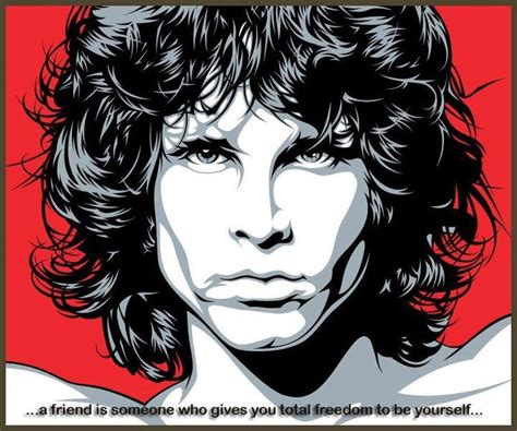 Jim Morrison Jim Morrison Vector Artwork Vector Portrait