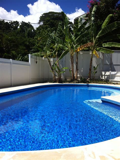 Swimming Pool Home On A Sunny Day Inground Pool Designs Inground Pools Concrete Swimming