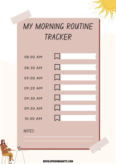 Blank Daily Routine Chart Porn Sex Picture