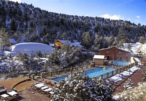 Mt Princeton Hot Springs Resort With Insulated Dome Over The Spa Pool Spring Resort Hot