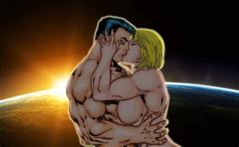 Kissing Superman Naked Power Girl Xxx Cartoon Gallery