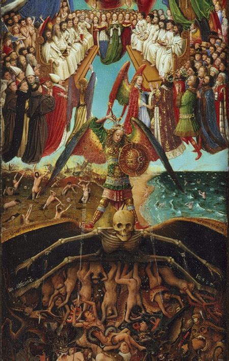 Jan Van Eyck The Crucifixion The Last Judgment The Metropolitan