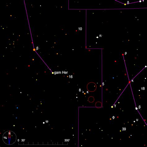 Webb Deep Sky Society Double Star Of The Month In Hercules