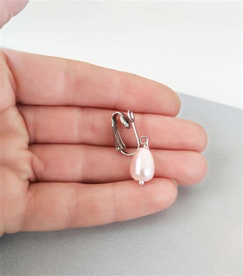 Clitoral Jewellery Faux Piercing With Pink Pearl Non Etsy