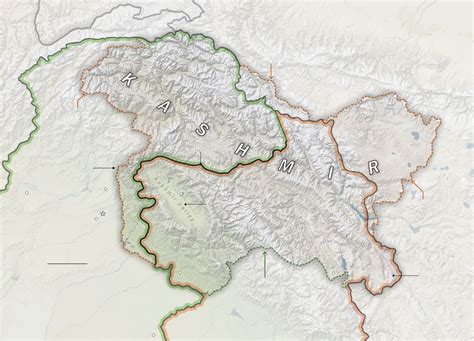 The map shows the greater kashmir region with neighboring countries international borders major cities main roads and major. Jungle Maps: Map Of Kashmir Valley