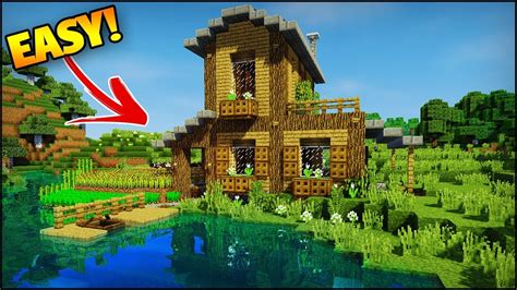 Survival house or not, we all need a beautiful home to live in. Minecraft: Amazing Starter/Survival House Tutorial - How ...
