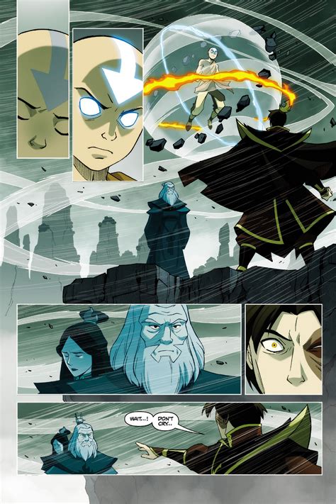 Avatar The Last Airbender The Promise Part 3 2012 Read All