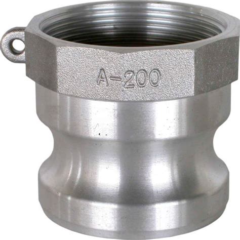 Aluminum Camlock Fitting Male Coupler X Fpt Thread