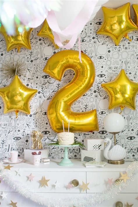 Easy Golden Birthday Party Ideas Lay Baby Lay