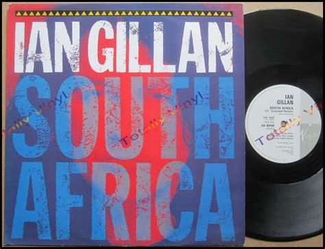 Totally Vinyl Records Gillan Ian South Africa 12 Extended