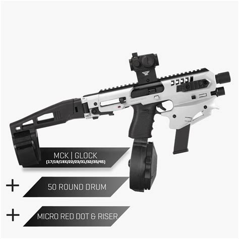 Maybe you would like to learn more about one of these? MCK | Micro Conversion Kit + MRD + Glock Drum - CAA Gear ...