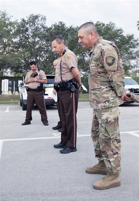 Florida Guard Chaplain Supports Soldiers First Responders National