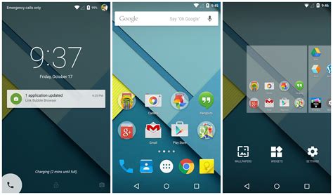 Hands On Android 50 Lollipop On The Nexus 5 Video