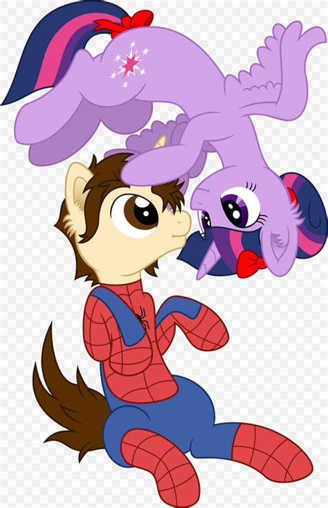 Pony Spider Man Twilight Sparkle YouTube Deadpool PNG 1024x1588px