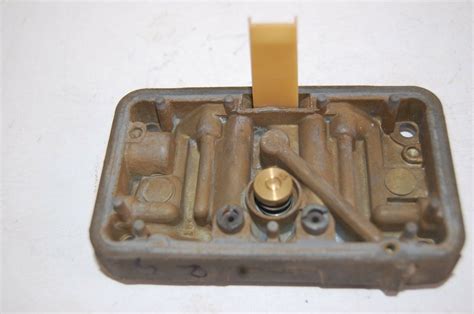 Holley Carburetor Secondary Metering Block 7047 47812 Rare Dz 302 Repa