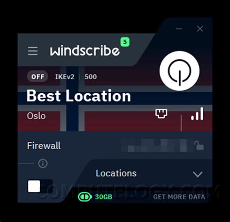 Windscribe Vpn 30gb Free Data Monthly Lifetime Computelogy