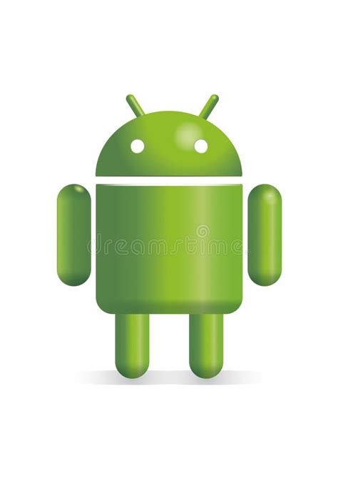 Basic Android Robot Illustration Basic Green Android Robot