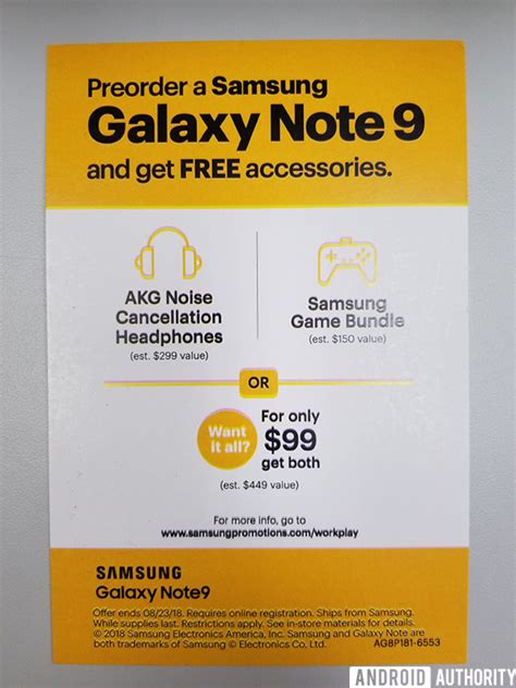 Of course, that commands a high price, but apparently, customers are absolutely willing to pay it… These are the goodies you'll get with Galaxy Note 9 pre ...