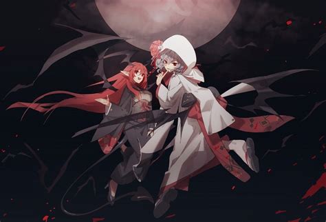 Remilia Scarlet And Koakuma Touhou Drawn By No Kan Danbooru