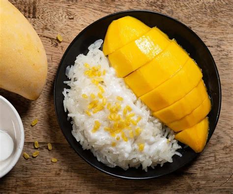 Mango Sticky Rice Recipe Hot Thai Kitchen