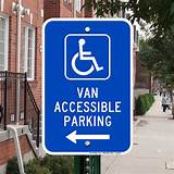 Handicap Van Accessible Parking Pictures