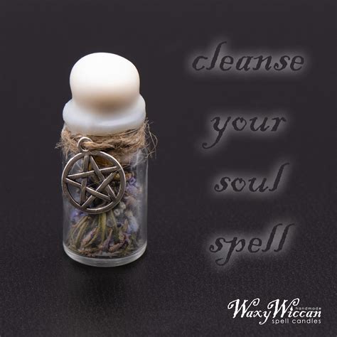 Cleanse Your Soul Spell Cleansing Spell Jar Wiccan Spells Etsy