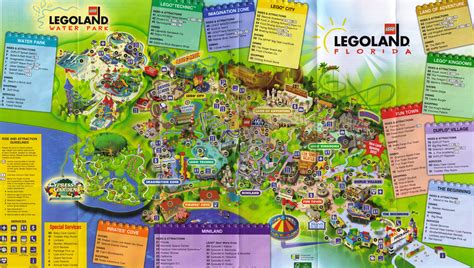 A Map Of Legoland California Legoland California Resort