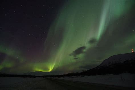 Hd Wallpaper Aurora Borealis During Night Northern Lights Sweden