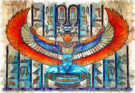 Unlikely Egypt Pa Painting By Leonardo Digenio Fine Art America