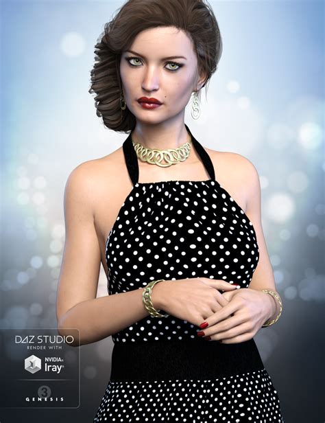 Monika Bundle Hd Character Jewelery And Outfit Daz 3d