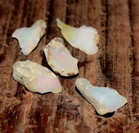 Natural Opal Raw Crystals Bulk Raw Opal Rough Opal Lot Welo Etsy Uk