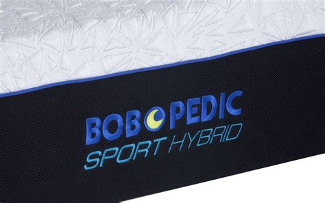 You can tell which side of the bed he generally sleeps on just by looking at the fiberglass 'inner cover'. Bob-O-Pedic Sport Hybrid Mattress | Bob's Discount ...