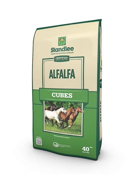 Standlee Premium Western Forage Certified Alfalfa Cubes