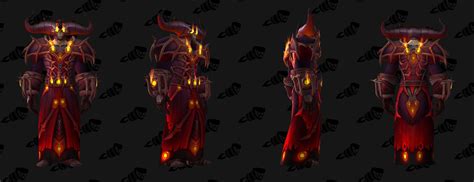 Blood of sargeras is used for crafting. Warlock Tier 20 - Bestial-wrath