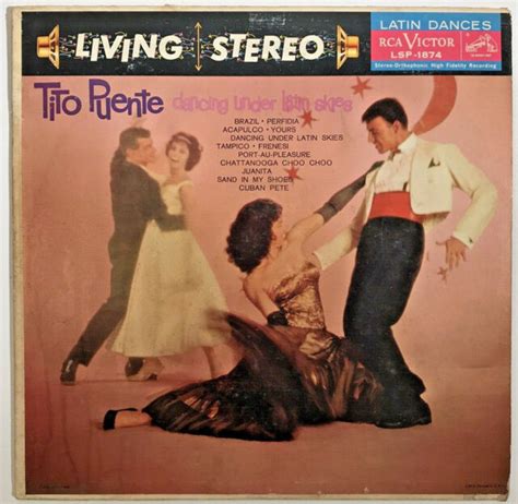 vintage 1958 tito puente dancing under latin skies stereo 1st pressing vinyl lp ebay