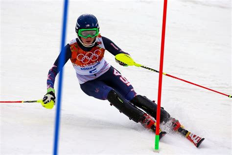 Olympics Alpine Skiing Ladies Slalom For The Win