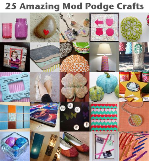 25 Amazing Mod Podge Crafts Mom Spark Mom Blogger
