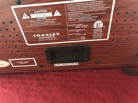 Crosley Cr704d Pa Musician 3 Speed Turntable 5 In 1 Entertainment