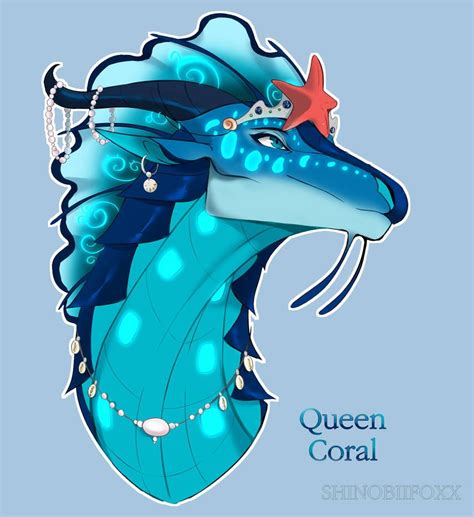 Queen Coral By Shinobiifoxx On Deviantart In 2021 Wings Of Fire
