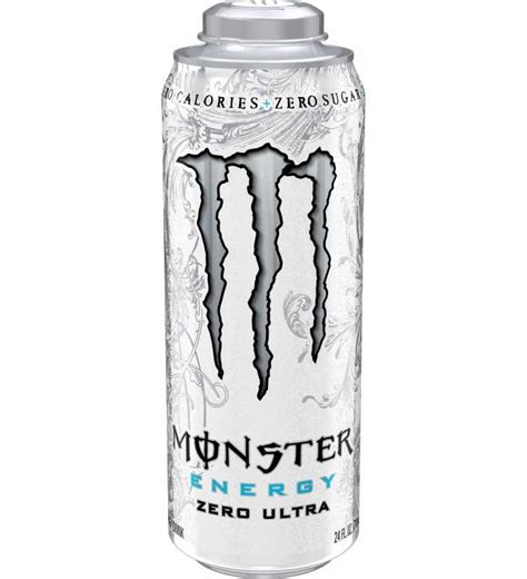 Monster Zero Ultra Energy Drink 24 Fl Oz