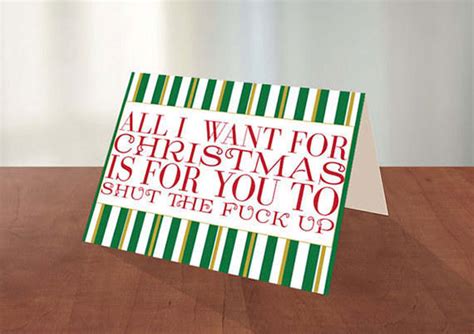 hilariously rude holiday cards for a very sweary christmas daniel swanick