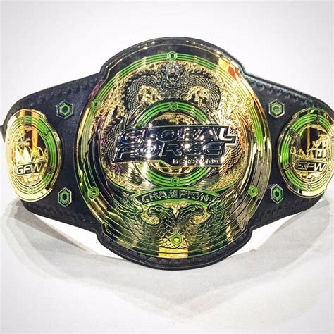 Global Force Wrestling Championship Belts Revealed First Champions