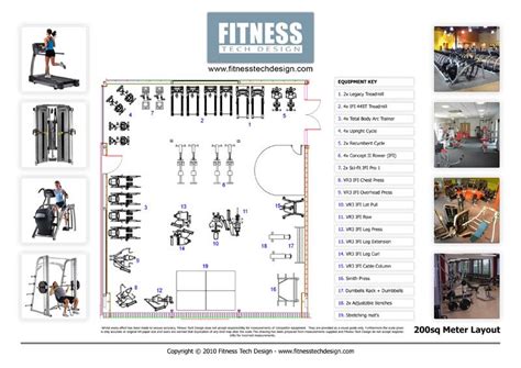 2d Gym Design And 2d Fitness Layout Portfolio Fitness Tech Design
