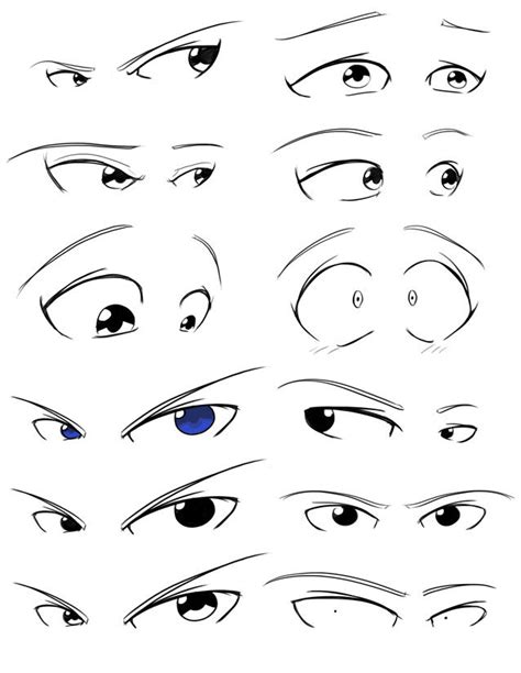 Eyes Reference By Obhan On Deviantart