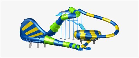 Img Center Structure Water Park Slide Png Transparent Png 588x266
