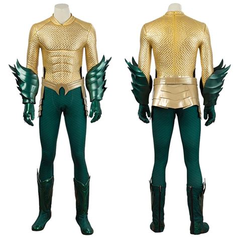 Movie Aquaman Costume Arthur Curry Cosplay Costume Aquaman Costume