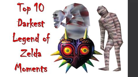Top 10 Darkest Legend Of Zelda Moments Youtube